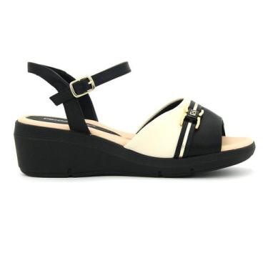 Imagem de Sandalia Piccadilly 540396 Joanete Esporão Leve Feminino, 37, Off, Whi