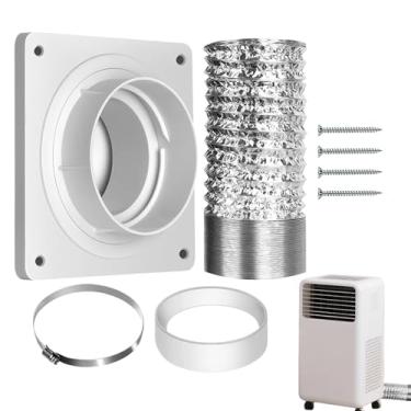 Imagem de Kit de Ventilação para Ar Condicionado Portátil,Kit De Exaustor Para Ar Condicionado Portátil - Anel De Vedação Ajustável Para Resfriamento Em Casa Quarto