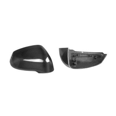 Imagem de Capas de espelho retrovisor lateral de substituição compatíveis com U11 U12 2023+ U06 X1 2 Active Tourer Style Dry Carbon Fiber Shell