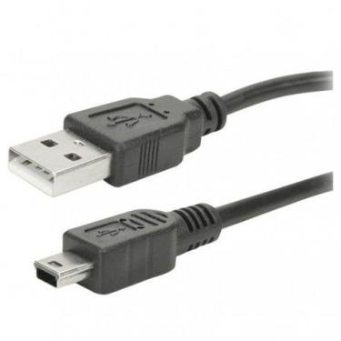 Imagem de Cabo USB A-Macho - Mini 5 Pinos Macho 1,8 Metros 5+ - 018-1408 - 018-1