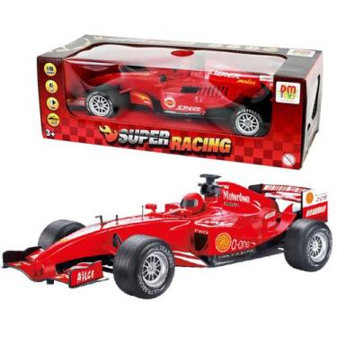 Imagem de Carrinho De Fricção F1 Super Racing 1:18 Veículo de Corrida Brinquedo 