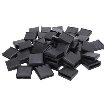 Imagem de Pssopp 50pcs Dobrando Fitas de Gotejamento Finais de Linha, Fita de Fita de Fita de Plástico Conectores de Fechamento de água Kit de Fitas para Jardim de Vegetais para Paisagismo