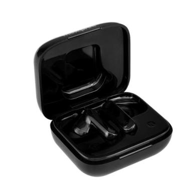 Imagem de Fone tws bluetooth preto com anc e display touch - maxprint