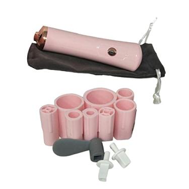 Imagem de Esquirla Agitador de para cílios Líquido Agitador Misturador de esmalte à prova d'água, Rosa Sem Base