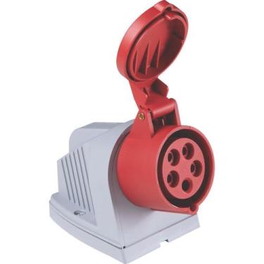 Imagem de Tomada de Sobrepor Industrial Tramontina 3P+N+T 32A 380/415V 6H