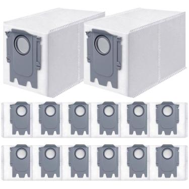 Imagem de Pacote de 14 sacos de pó de substituição para aspirador Roborock Q10 S5+/ X5+