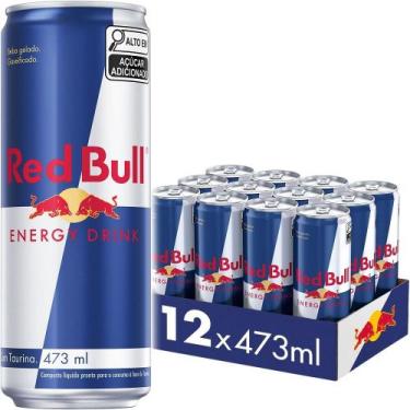 Imagem de Kit 12 Energético Red Bull 473ml Cada