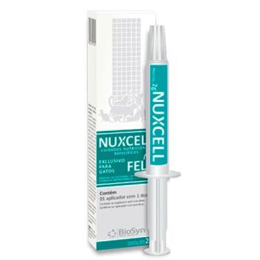 Imagem de Suplemento Nuxcell Fel Seringa para Gatos 2g - BIOSYN