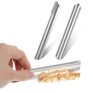 Imagem de Classicseali 2 peças de vassoura de migalhas, vassoura de migalhas de mesa de aço inoxidável 304, migalhas de mesa duráveis, toalhas de mesa para restaurantes e casas, acessórios de ferramentas para