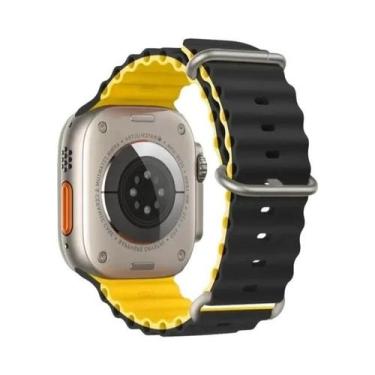 Imagem de Pulseira Ocean Band Ultra Para Apple Watch Series 7 6 5 4 3 SE 2 1 Com