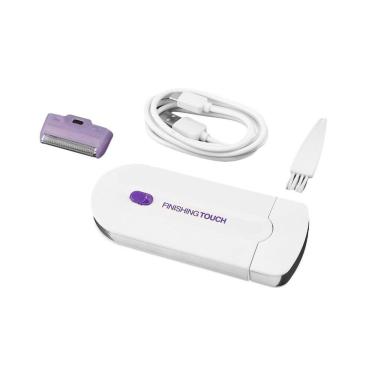 Imagem de Depilador Eletrico Mini Feminino Recarregavel Facial Corporal