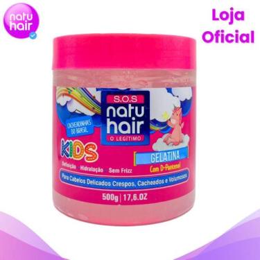 Imagem de Gelatina NatuHair SOS Kids 500G - Natuhair Cosméticos