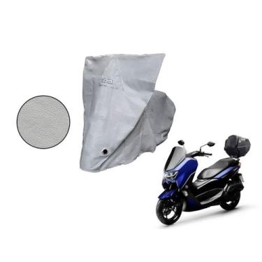 Imagem de Capa Protetora Moto Yamaha NMAX 160 Com Baú Cinza - Kahawai, cinza