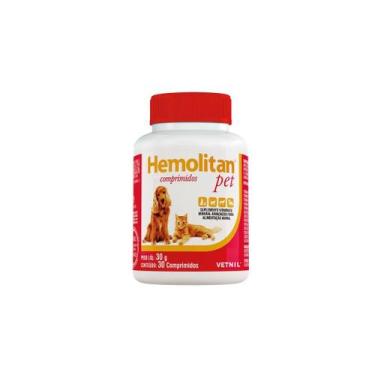 Imagem de Hemolitan pet comprimidos - vetnil