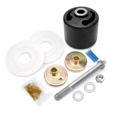 Imagem de LINLINS Kit de bucha de parafuso pivô de alinhamento rápido Hendrickson com colares de alinhamento 24691S, S-28654