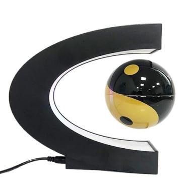 Imagem de Globo da Terra Globo Educacional Mapa LED Lâmpada Antigravidade Eletrônica Novidade Bola Luz Presentes para Casa Globos do Mundo (Cor: Amarelo)