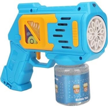 Imagem de Arminha de Bolhas de Sabão com Luz LED – Brinquedo Infantil Divertido - Rosa e Azul (Azul)