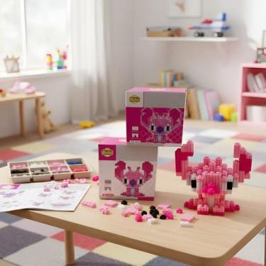 Imagem de Bloco Mágico de Montar Angel Personagem Filme Lilo e Stitch - Macall