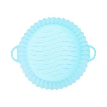 Imagem de Cesto De Silicone Reutilizável Para Air Fryer, Molde Para Forno, Bande