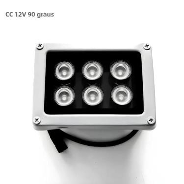 Imagem de Iluminador LED IR À Prova d'Água 12V Para Câmera De Vigilância Externa
