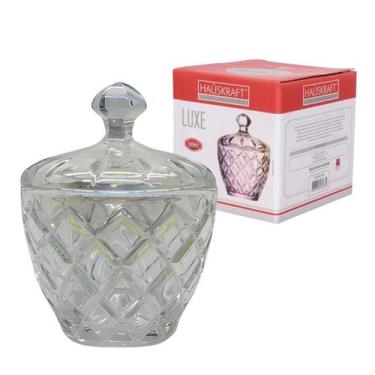 Imagem de Potiche Bombonier Baleiro Vidro Decoração Luxe Bala Com Tampa - Haüskr