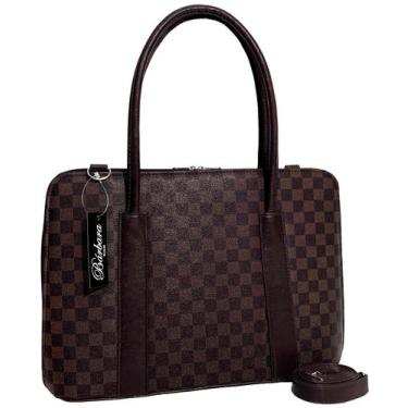 Imagem de Maleta Feminina Extra Grande Notebook 16 17 Polegadas Pasta Executiva 