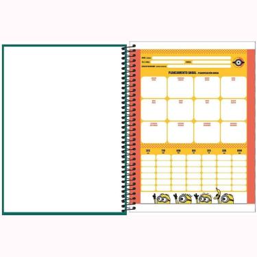 Imagem de Caderno Universitário Minions Capa Dura 10 Matérias 160Fls