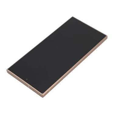 Imagem de aqxreight Substituição de Tela para S24 Ultra Phone Organic LED Digitalizer Conjunto Com Função de Impressão Digital e Ferramentas de Reparo Ferramentas de Montagem de Ouro Com Tela de Dedão é (Ouro)