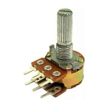 Imagem de 10x Potenciômetro Rotativo B1m Duplo Volume Arduino - Minymix