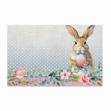 Imagem de Jogo Americano De Pascoa 48X31,5Cm C/2Und 531009 Belchior