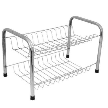 Imagem de Escorredor De Pratos Duplo Talher Copos Escorredor De Louças