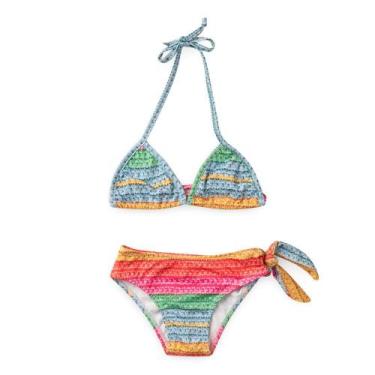 Imagem de Conjunto Biquini Infantil UV 50+ Mocinha - Vida Costeira Oficial, 2, C