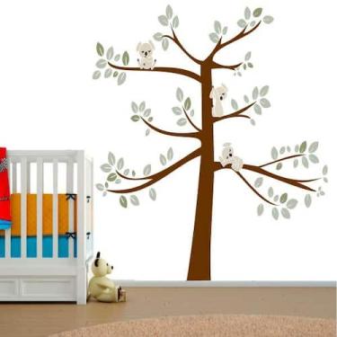Imagem de Adesivo de Parede Árvore Coala - Shoppingnet