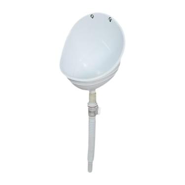 Imagem de JunZheHub Mictórios de Parede, Mictórios Desviadores para Banheiro, Mictório Simples para Crianças, Penico de Pé para áreas Externas, Penico Infantil, Branco