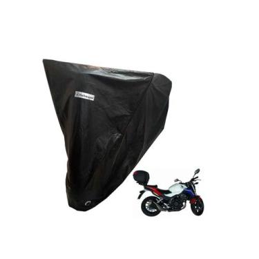 Imagem de Capa Moto Honda Cb 500x Impermeável Forrada Uv Com Baú - kahawai