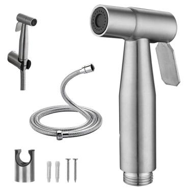 Imagem de Ducha Higienica Chuveirinho Banheiro Lavabo Higienizaçao Limpeza Mangueira Flexivel Spray Acessorio Resistente