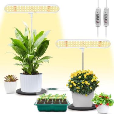 Imagem de Desktop Grow Light FOXGARDEN Full Spectrum com temporizador, 2 pacotes