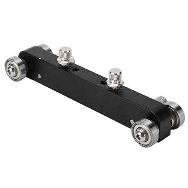 Imagem de Mingzhe Lixadeira de Porca de Guitarra Ponte Ajustável Sela Moagem Ferramenta Luthier para Baixo Guitarra Acessório (Preto)