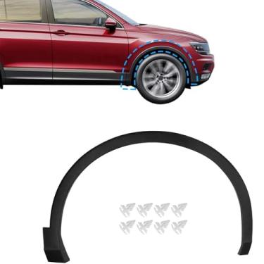 Imagem de Sekeseauto Guarnição Do Para-Lama Dianteiro Direito Compatível Com Volkswagen Tiguan 2018-2021 Substituir # 5Nn854732A9B9 Vw1291109 Alargadores Do Para-Lama Da Roda Moldura Do Arco De Abertura