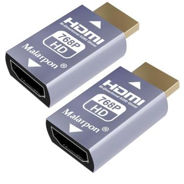 Imagem de Hdmi Edid Emulator Passthrough 3ª geração Ajuste de alumínio Headlesskeep The EDID of The Monitor Active Switches and Extenders 1024x768@59Hz 2P