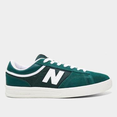 Imagem de Tênis Couro New Balance Nm 430 Masculino, Verde escuro, Branco, 43