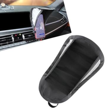 Imagem de Shakas Protetor solar para celular, isolamento térmico e antirreflexo, capa protetora para celular, sem bloqueio de visão, suporte de tela de navegação dobrável portátil, capa de guarda-chuva, para