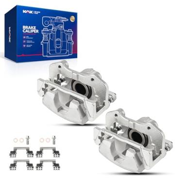 Imagem de KAX Conjunto de pinça de freio a disco adequado para Chrysler 300 2005-2011, Dodge Charger 2006-2011, Dodge Magnum 2005-2008, Dodge Challenger 2009-2011, lado frontal