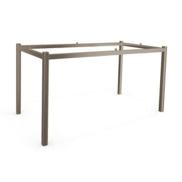Imagem de Base Mesa de Jantar Reno M001 AÇO s/Tampo Niquel - Kappesberg