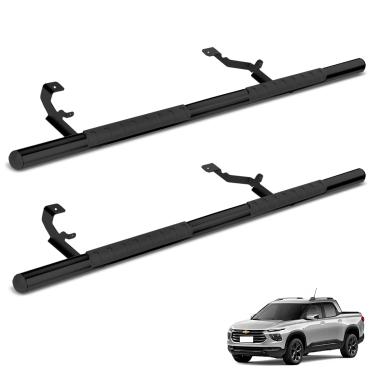 Imagem de Estribo Lateral Montana 2023 a 2025 Preto Tubolar Bepo