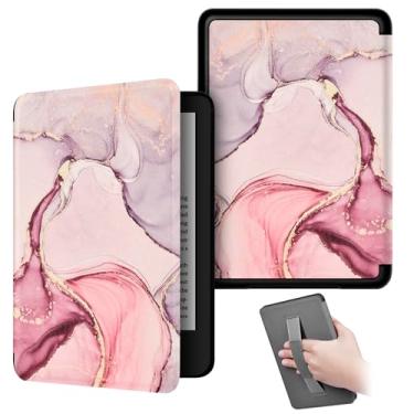 Imagem de Akacy Capa com padrão pintado com alça para o novo Kindle paperwhite de 6,8 polegadas (11ª geração - edição 2021), capa protetora leve para Kindle edição 2021 11ª geração e-reader (10)