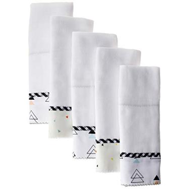 Imagem de Conj. 5 fraldas cremer luxo estampa New York Triangulo Colorido, Biramar Baby, Colorido