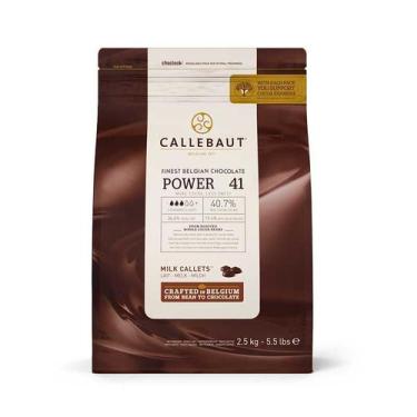 Imagem de Chocolate Belga Callebaut - Gotas Ao Leite - Power 41 BR-U75 - 2,5 kg 