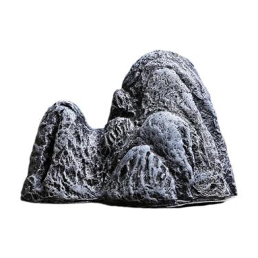 Imagem de Fxzqgnh Pedras Decorativas para Aquário, Aquapaisagismo, Pedras Artificiais Simuladas para Terrário, Jardim E Recintos, a