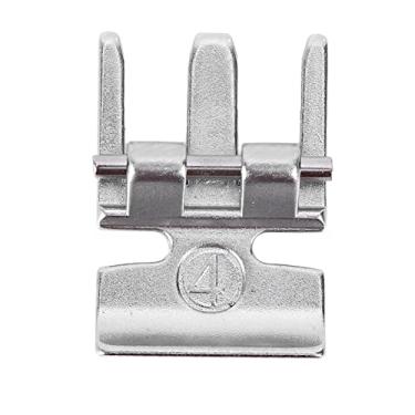 Imagem de KIMISS Calcador para Zíper Com IDT para Mac de Costura - Calcador de Zíper Com Encaixe Em Aço Inoxidável para Fácil Instalação e Posicionamento Reto